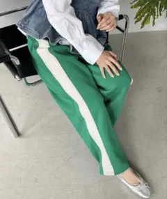 ラインジャージパンツ「SANSeLF」 sanw23a018のサムネイル
