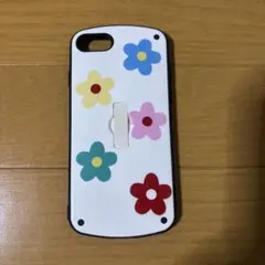 カラフル花デザイン iPhoneSEケース