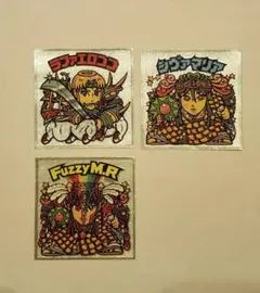 値下げしました❗ビックリマンシール3枚セット 悪魔VS天使