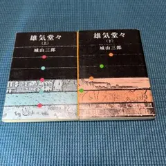 「雄気堂々」上下巻セット　城山 三郎　渋沢栄一　新潮文庫
