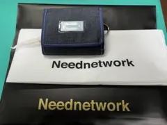 NeedNetwork デニム 二つ折り財布 大容量