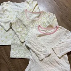 ベビー 長袖 肌着 3枚セット 95cm