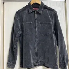 美品　Supreme Washed Corduroy Zip Up Shirtのサムネイル
