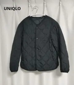 UNIQLO　ユニクロ　ウォームパテッドキルティングジャケット　ブラック　150