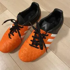 adidas サッカーシューズ オレンジ・ブラック