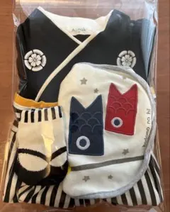 着物ロンパース　男の子　80cm