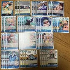 ①青ジンベエ　デッキパーツ　魚人族　タイヨウの海賊団　魚人族　人魚族　蒼海の七傑