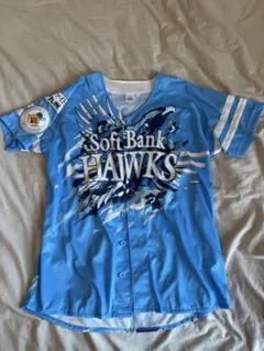 SoftBank Hawks ユニフォーム L 水色