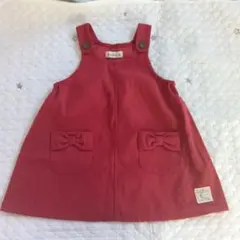 conocoベビー用ワンピース ワインレッド サイズ80
