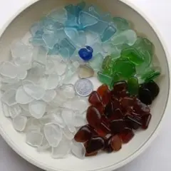 シーグラス（大きさ色々）300㌘