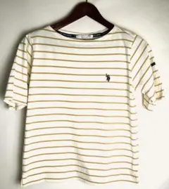US.POLO ASSN ボーダーTシャツ　L(レディース)