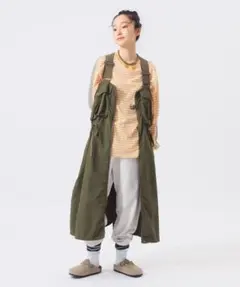 BEAMS BOY ナイロン フィッシングベスト サロペット - メルカリ