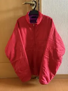 90s USA製 パタゴニア パフボール プルオーバー ナイロンジャケット 赤
