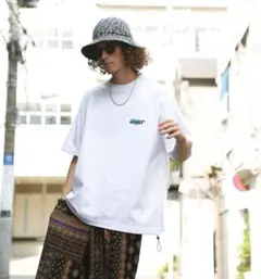 新品　quolt クオルト　DRAWCORD TEE　WHITE-Lのサムネイル