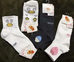 銀魂　しまむらコラボ　靴下 4足セット