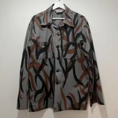 Backers ASATカモ BDU ジャケット M グレー 黒 茶色 迷彩 Backers ASATカモ BDU ジャケット M グレー 黒 茶色 迷彩