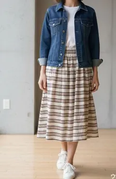 B.L.U.E. 大人可愛い　スカート♪ RLINE0718045のサムネイル
