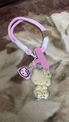 ハローキティ アクリルキーホルダー ピンク