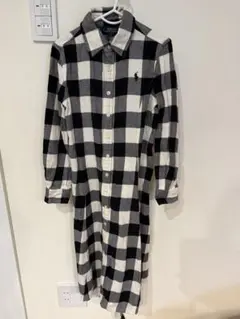 Ralph Lauren チェック柄 長袖シャツドレス