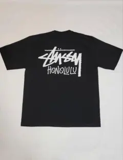 Stussy HONOLULU Tシャツ Lサイズ 色BERRY ハワイ限定 STUSSY Honoluluロゴ入 ワイン色 メンズ半袖Tシャツ