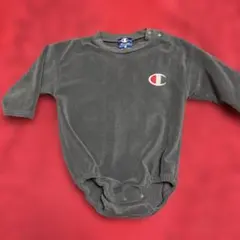 Champion グレー ロンパース 80