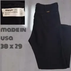 usa製 90s 00s ランチャードレスパンツ ネイビー 38×29