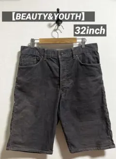 ユナイテッドアローズ ハーフパンツ ショート コーディロイ 32inch(XL)