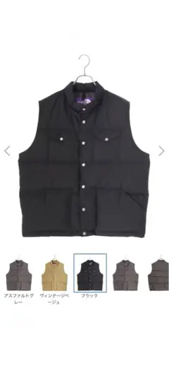 THE NORTH FACE PURPLE LABEL ダウンベスト