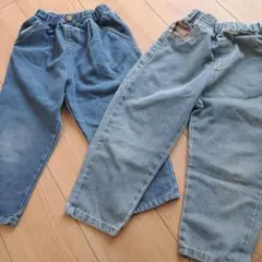 tete a tete 110サイズ ストレートパンツ　デニム
