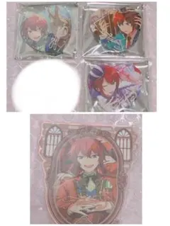 あんスタ 朱桜司5周年アクスタ/中国缶バッジ