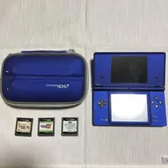 【か35】DSi ブルー　カセット付き