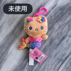 日焼けハローキティ ハワイ限定 マーメイド ぬいぐるみキーホルダー ABCストア