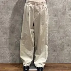 00s GAP 2tuck wide chino pants W31 - メルカリ