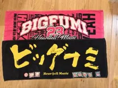 北斗のこぶし(落札前にコメント要)様専用BIG FUMIタオル缶バッジ付き