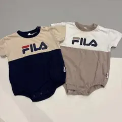 FILA ベビー ロンパース 2枚セットのサムネイル