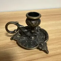 ヴィンテージ小さなキャンドルホルダー