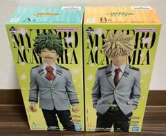 一番くじ 僕のヒーロー　紡がれる想い- A賞 緑谷出久 B賞 爆豪勝己