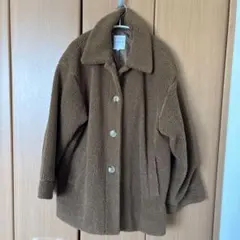 売り切りSALE！LEPSIM ブラウン ボアジャケット