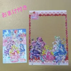 値下げ☆映画　キミとアイドルプリキュア　シール、クリアカード