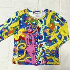 agnès b. アーティストコラボ　スナップカーディガン　Sサイズ