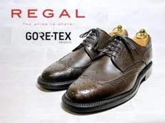 【美品】REGAL × GORE-TEX ウィングチップ 24.5cm