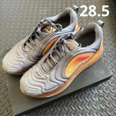 ナイキ NIKE Air Max 720 スニーカー グレー/オレンジ