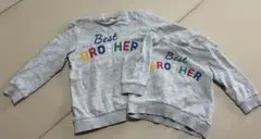 H&M brotherロゴ トレーナー エイチアンドエム キッズのサムネイル