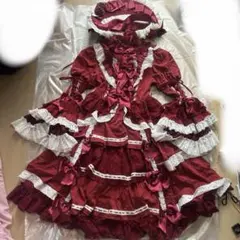 ラパフェ ✫ 4連リボン 姫ワンピース ドレス ゆめかわ 希少 レア 限定 