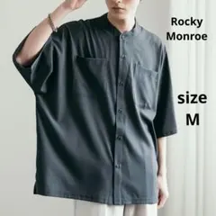 Rocky monroe　接触冷感オーバーサイズバンドカラードルマンシャツのサムネイル