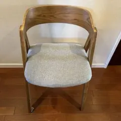 unico チェア 木脚 ブラウン エレムト elemt