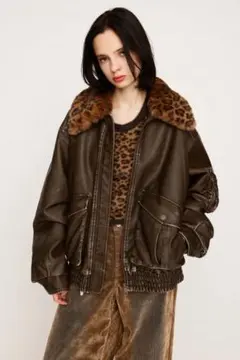 SLY WASHED PUFFER ブルゾン