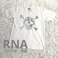 新品タグ付きRNA アールエヌエースカルプリント TシャツMサイズ