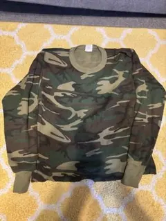 迷彩 サーマル ロンT