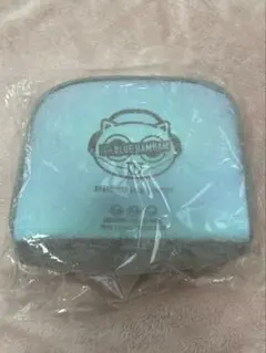 【新品未使用】ブルーハムハム　メタリック　ポーチ